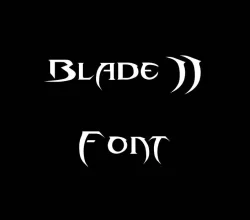 Blade 2 Font Free Download