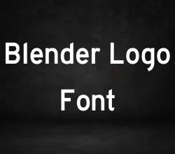 Blender Logo Font Free Download