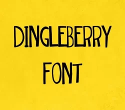 Dingleberry Font Free Download