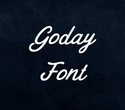 Goday Font Free Download