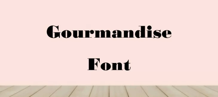 Gourmandise Font Free Download