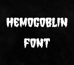 Hemogoblin Font Free Download