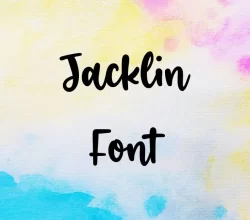 Jacklin Font Free Download