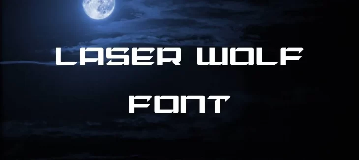 Laser Wolf Font Free Download