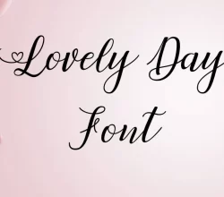 Lovely Day Font Free Download