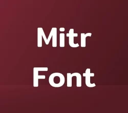 Mitr Font Free Download