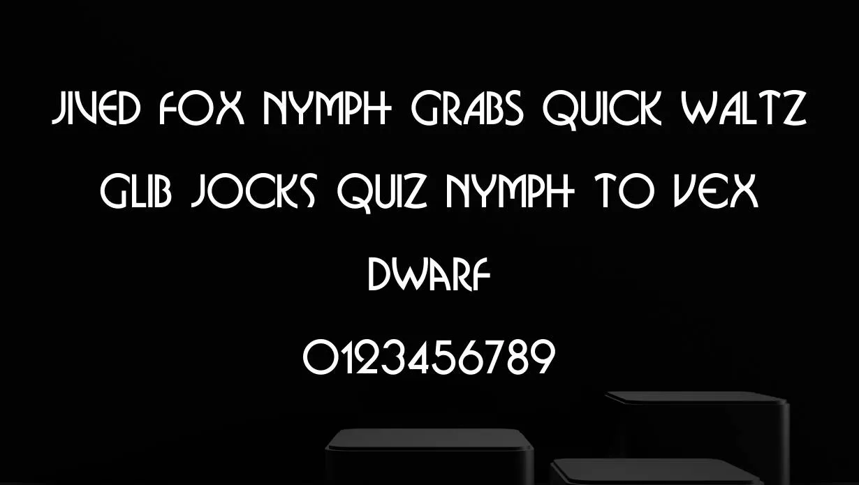 Omnibus Font Family Appearance