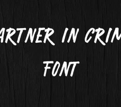Partner in Crime Font Free Download