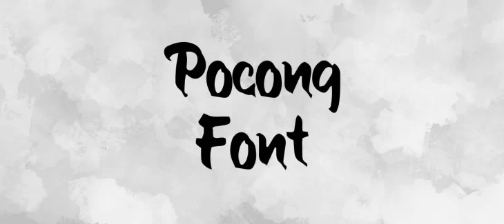 Pocong Font Free Download