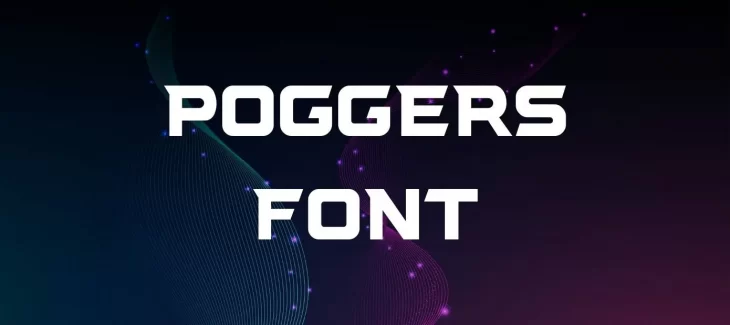 Poggers Font Free Download