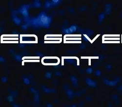 Red Seven Font Free Download
