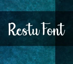 Restu Font Free Download 