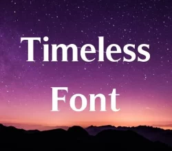 Timeless Font Free Download