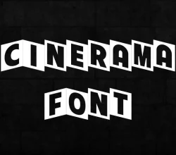 Cinerama Font Free Download