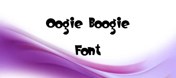Oogie Boogie Font Free Download