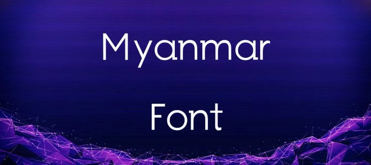 Myanmar Font Free Download