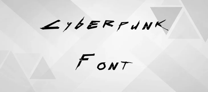 Cyberpunk Font Free Download