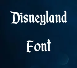 Disneyland Font Free Download