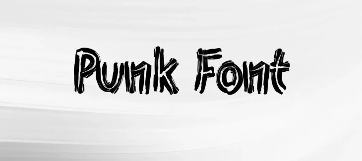 Punk Font Free Download