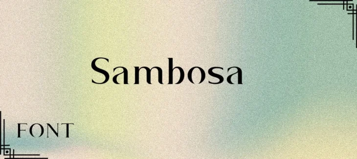 Sambosa Font Free Download