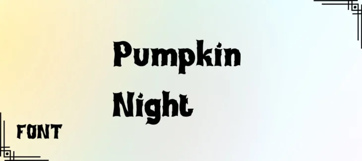 Pumpkin Night Font Free Download
