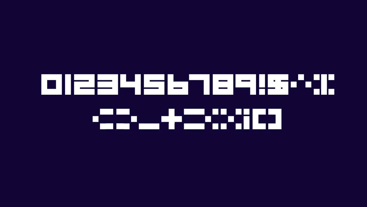 Block Font