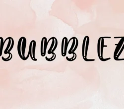 Bubblez Font Free Download 