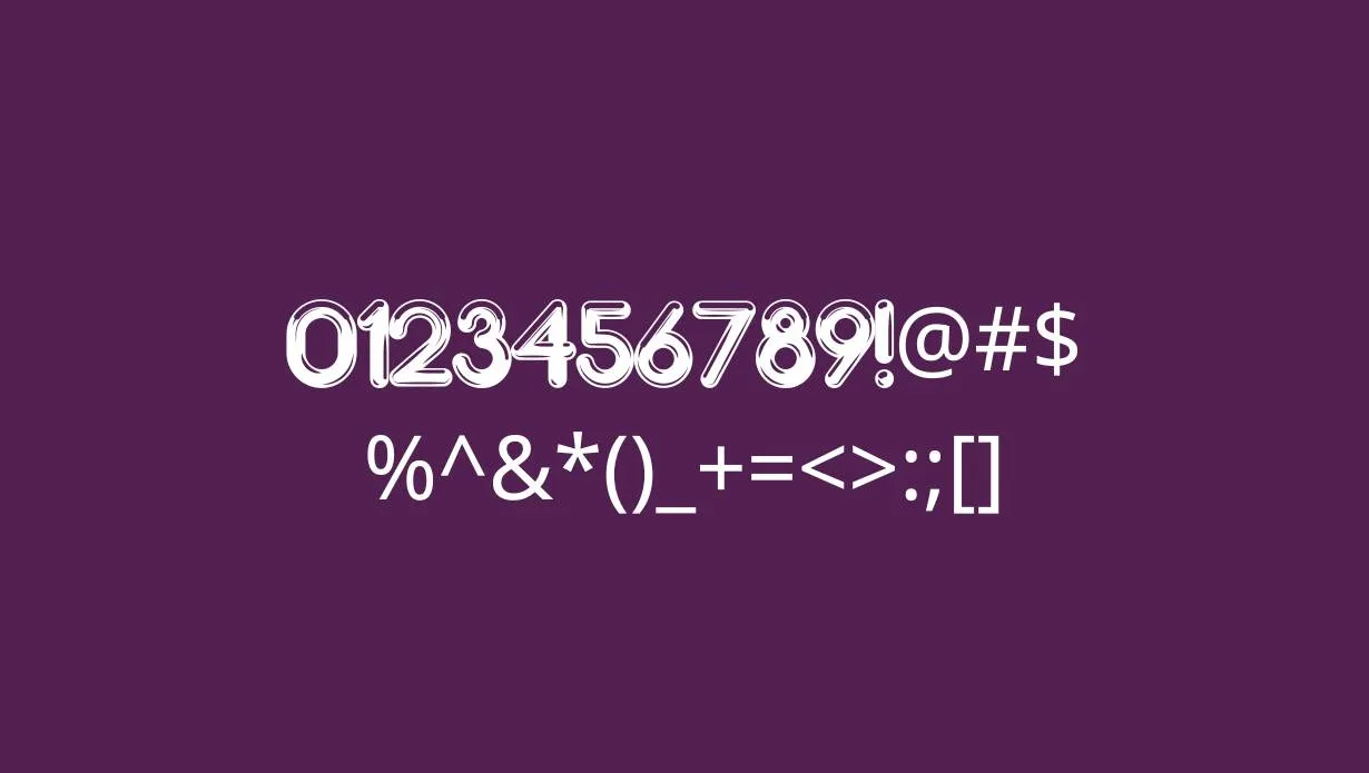 Chrome Font