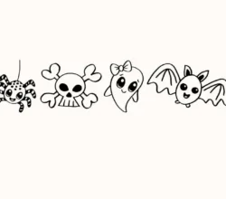 Cute Halloween Drawings Font Free Download 