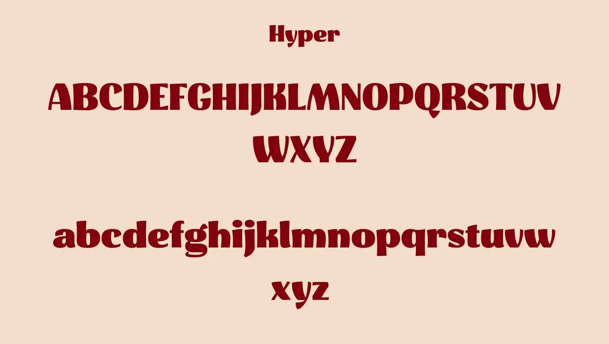 Hyper Font