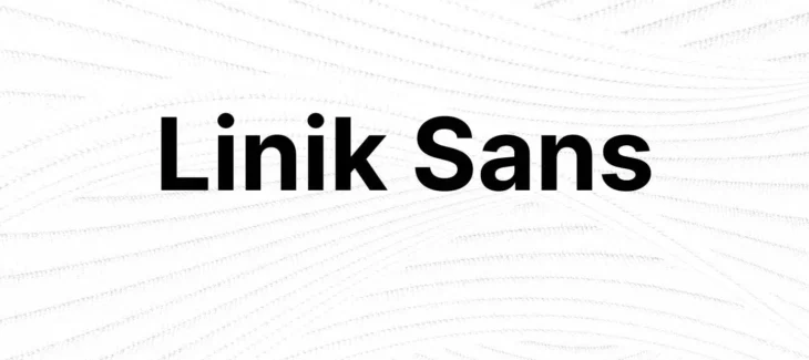 Linik Sans Font Free Download 