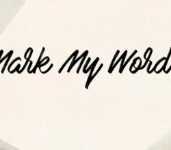 Mark My Words Font Free Download 