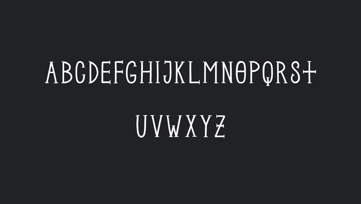 Metal Font