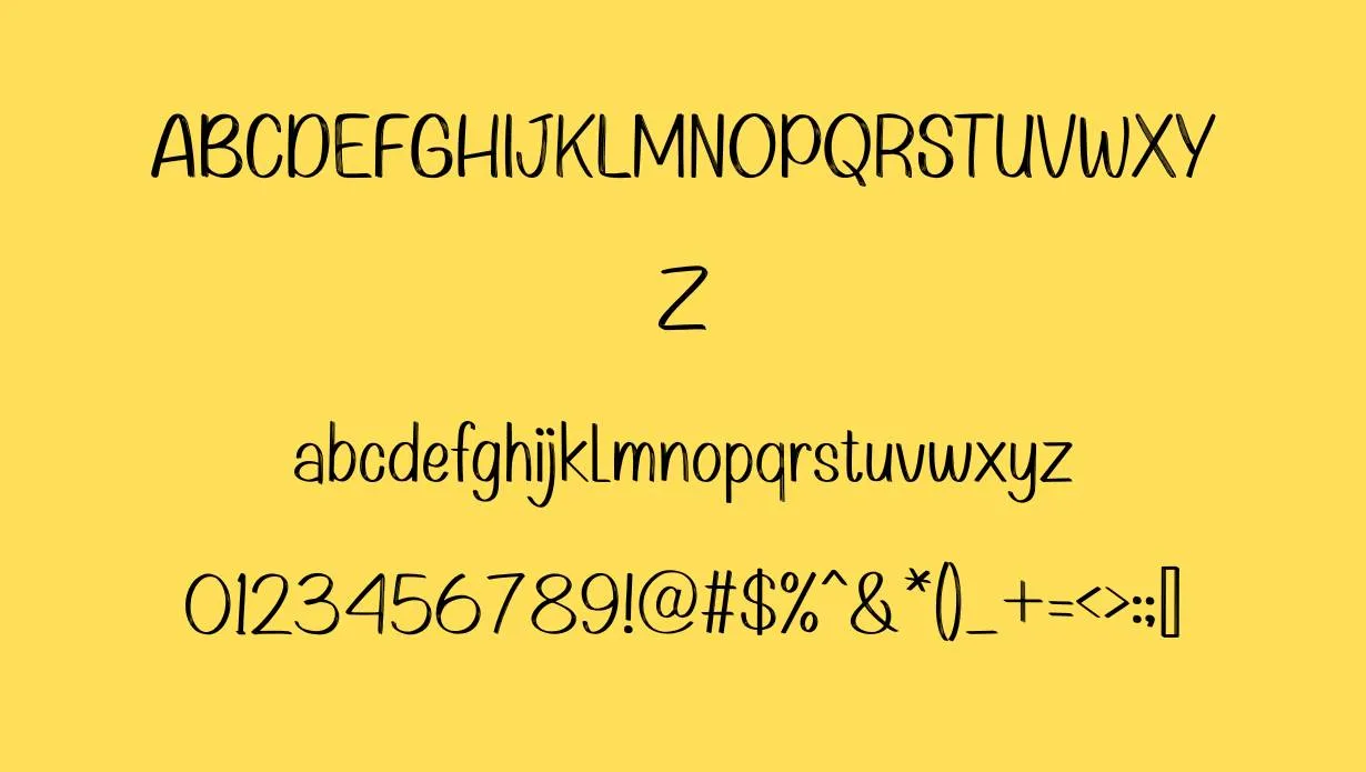 Procreate Font