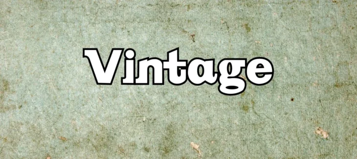 Vintage Font Free Download