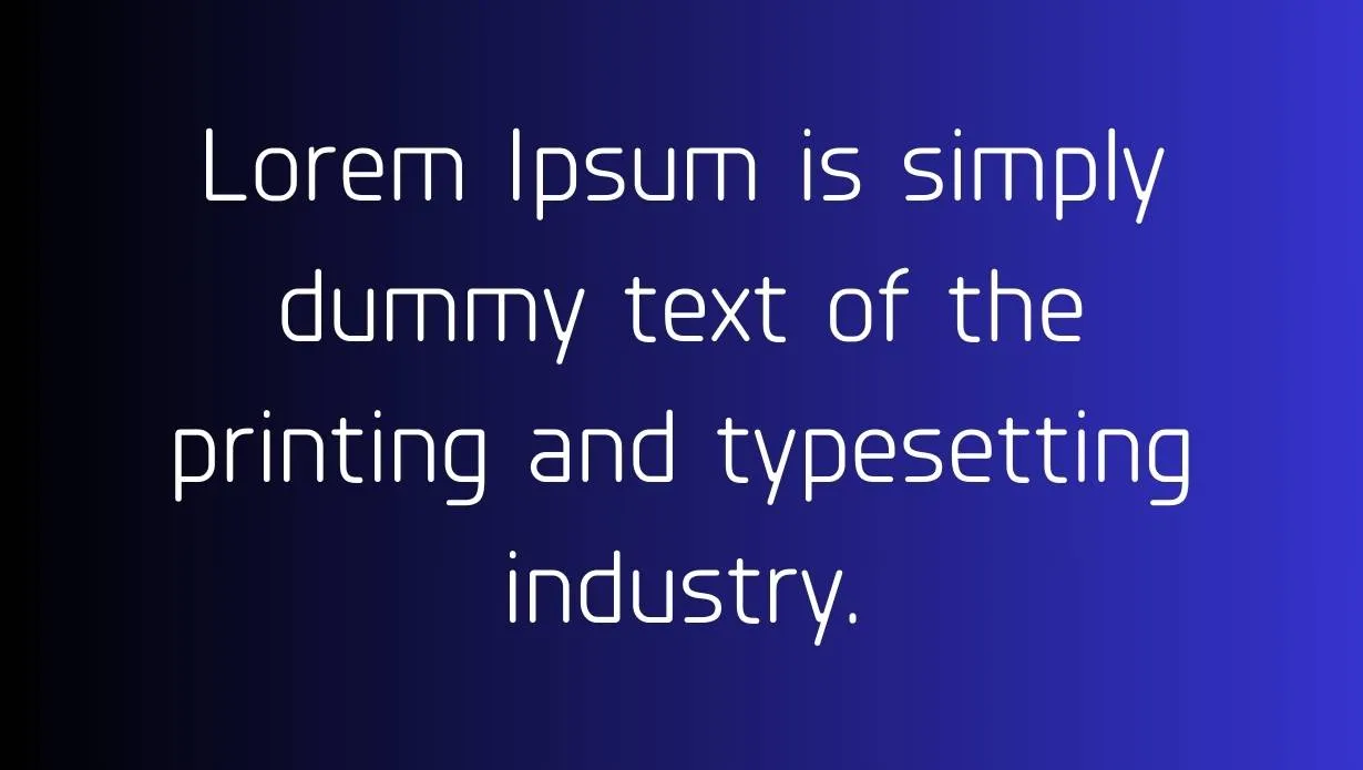 Planer Font Family Appearance